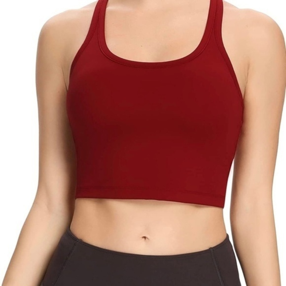 Athletic Padded Racerback Tank‎